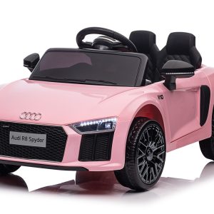 Licensed Audi R8 Spyder 12V Electric Ride On Car (Pink)