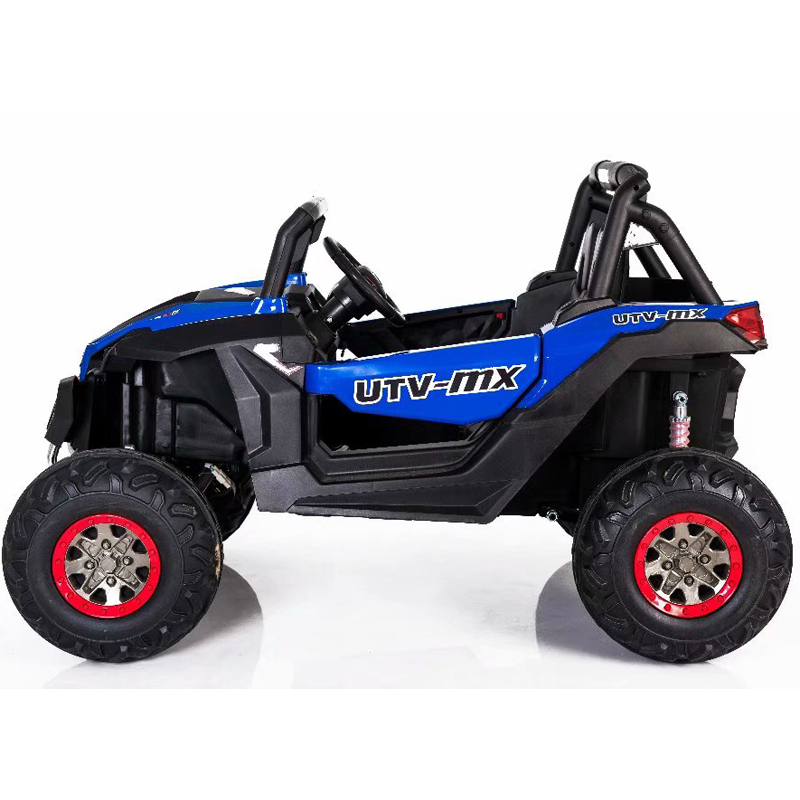 Ground Commander 24V Electric Ride On Buggy Blue - Image 2