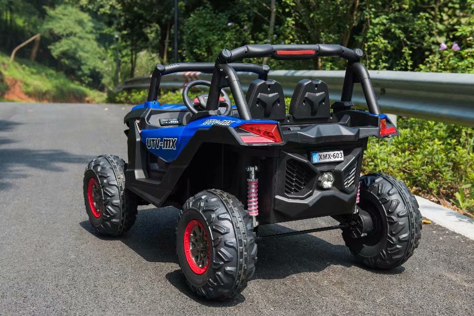 Ground Commander 24V Electric Ride On Buggy Blue - Image 3