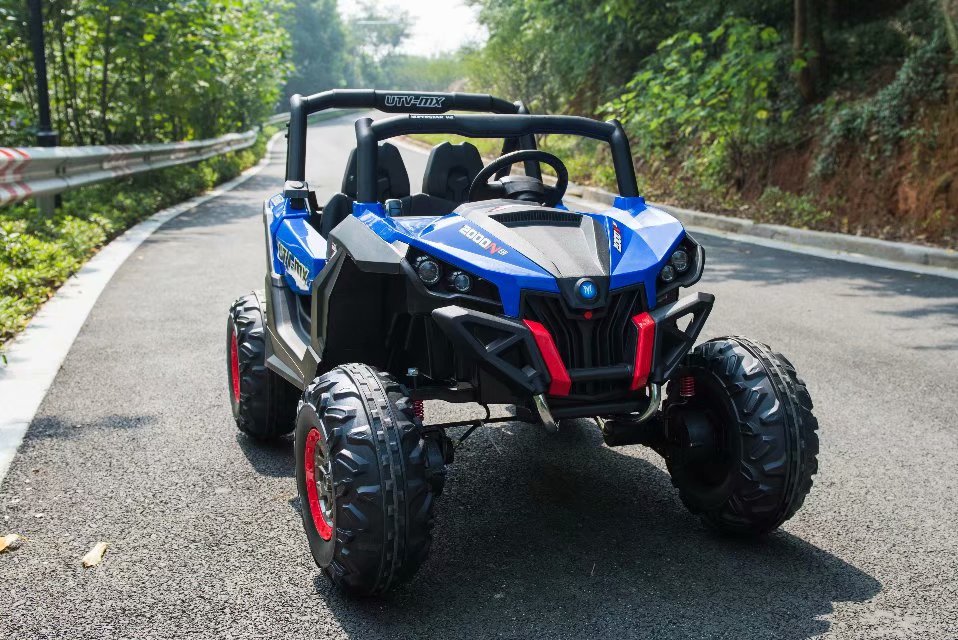 Ground Commander 24V Electric Ride On Buggy Blue - Image 4