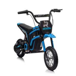 Dirt Race Scrambler 24V Electric Ride On Motorbike Blue