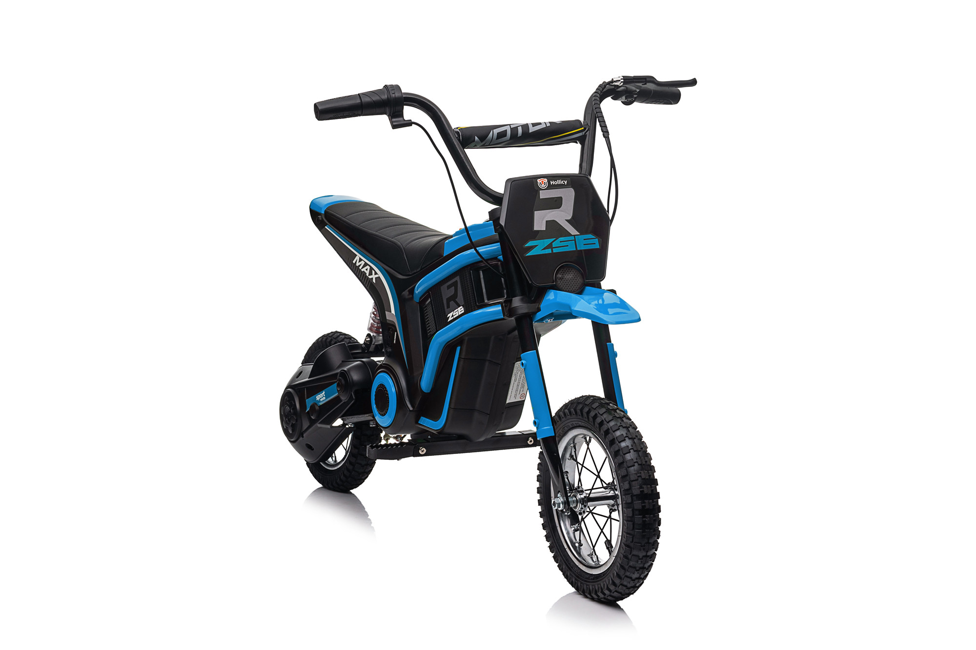 Dirt Race Scrambler 24V Electric Ride On Motorbike Blue