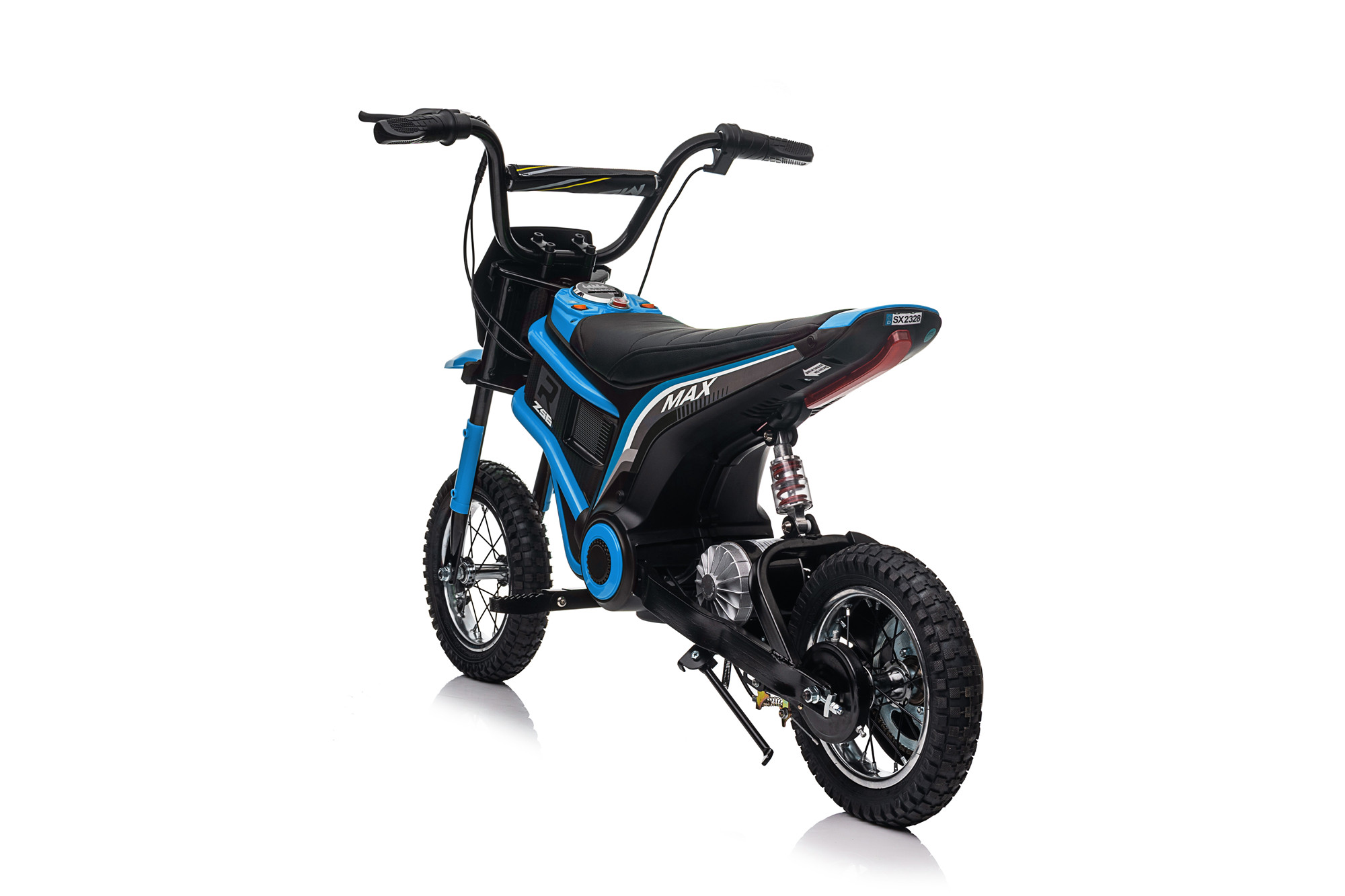 Dirt Race Scrambler 24V Electric Ride On Motorbike Blue - Image 3