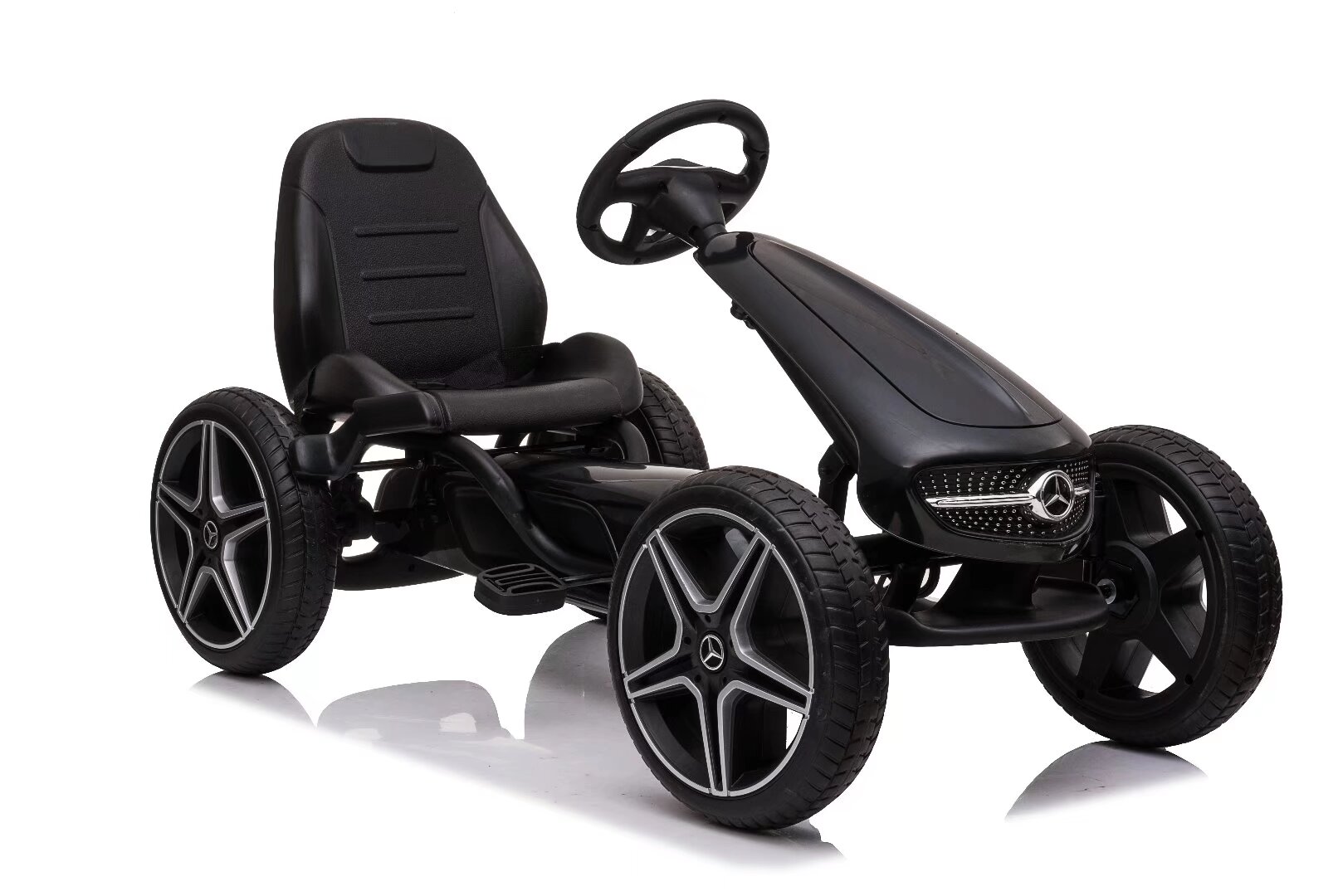 Mercedes Benz Stylish Go Kart (Black) - Image 2