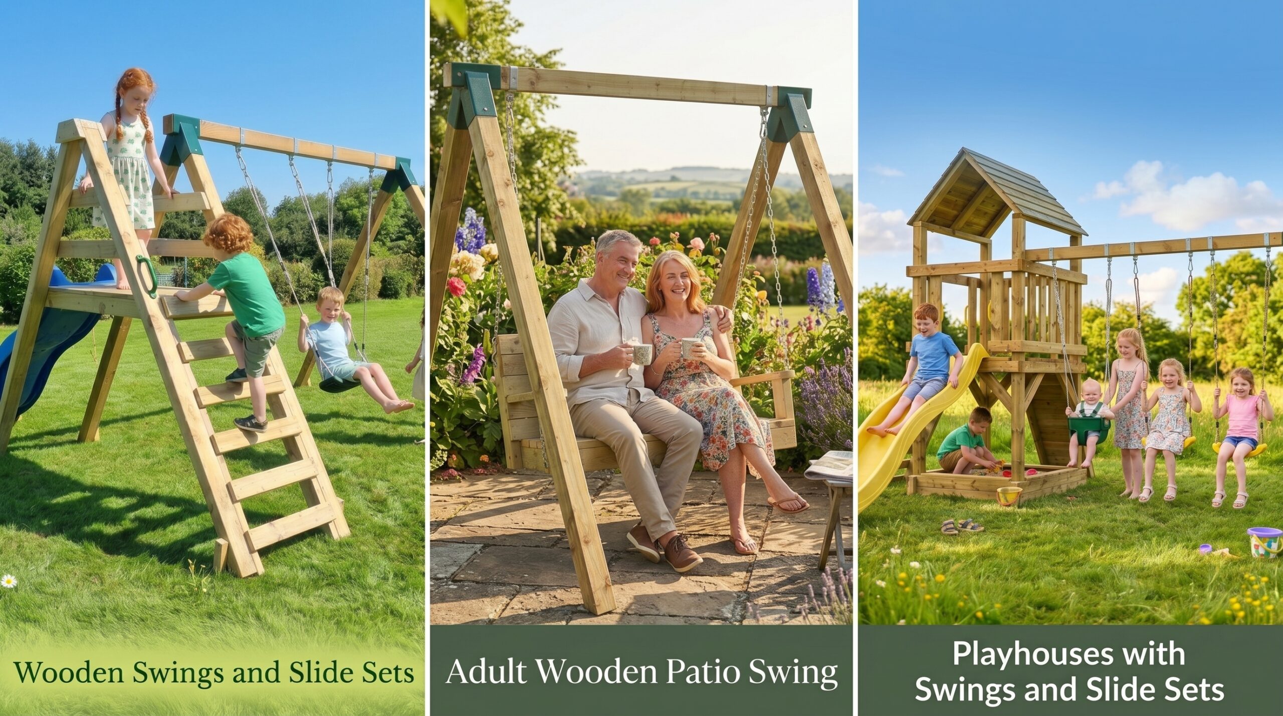 You are currently viewing Wooden Swing Sets Ireland: Create the Perfect Outdoor Play Space for Your Garden