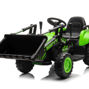 MX 12V Tractor, Trailer & Front Loader (Green)